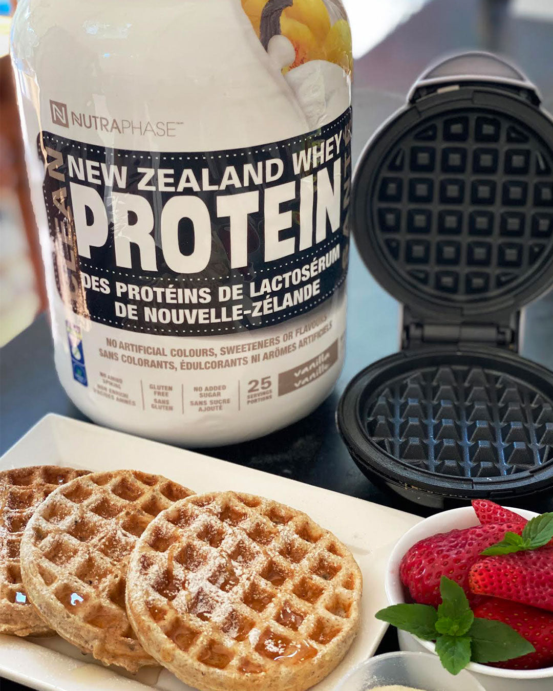 High Protein Waffles